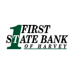 First State Bank of Harvey logo