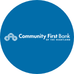 Community First Bank of the Heartland logo