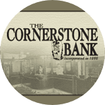 The Cornerstone Bank logo