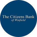The Citizens Bank of Winfield logo
